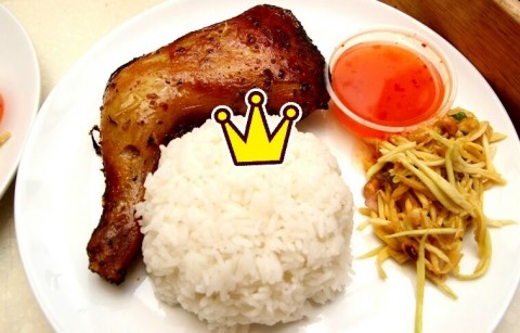 Delicious grilled chicken in thai style~