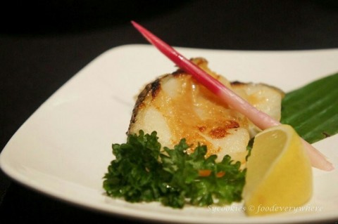 succulent cod fish marinated in miso paste