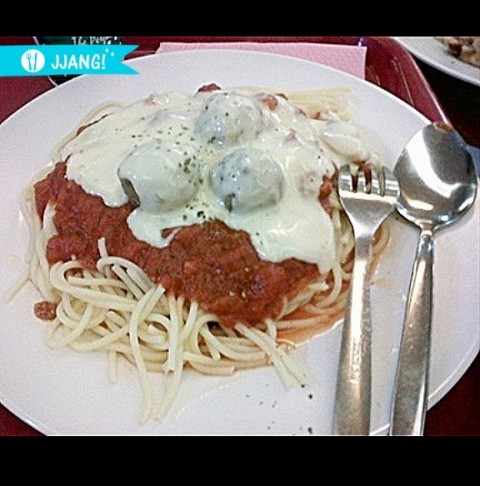 Tasted like combination of carbonara and bolognese