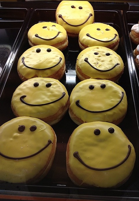 Donuts for cheering up your mood! too sweet!