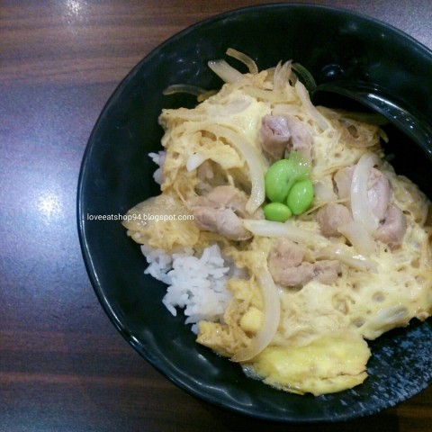 chicken with scrambled egg  at RM8.90