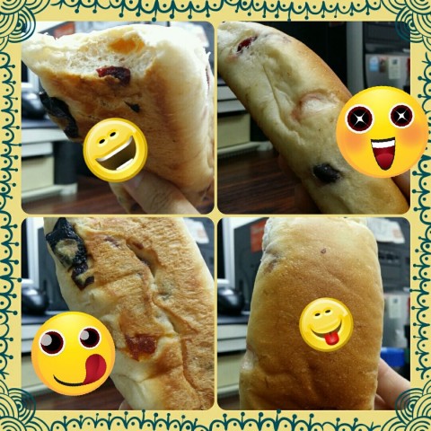 The bread very plump. 👍👍👍😚😚😚