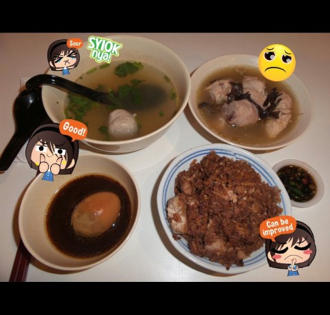I love the Sour Soup, very appetizing! Ginger Wine Chicken Taste Weird