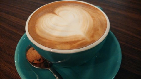 biscuit taste good, a nice and smooth hazelnut latte~