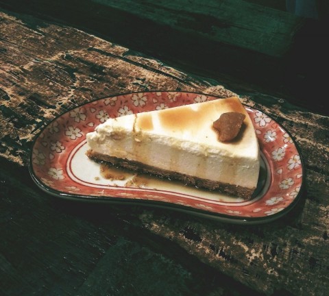 a unique kind of cheesecake