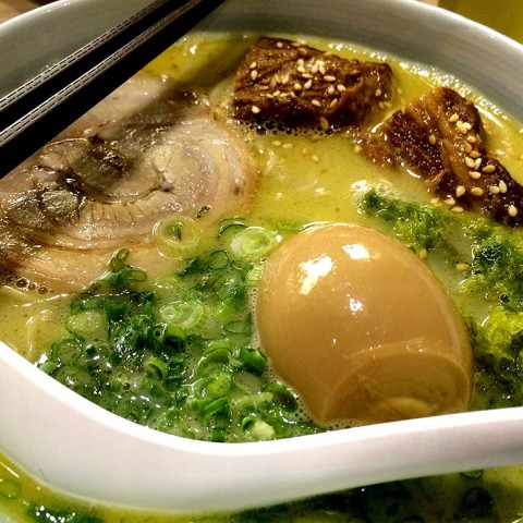 Salty and thick soup, meat texture is ok but too fatty