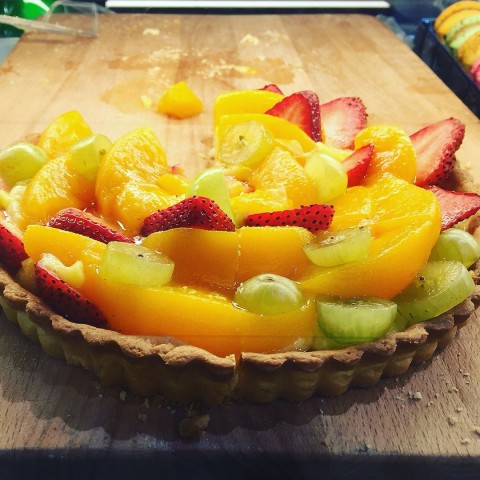 Don't miss Chez Leoniel mixed fruit tarts 