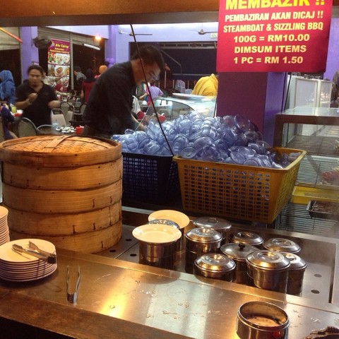 This is the dimsum stall 
