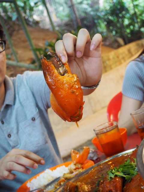 好大的钳#restaurantsiusiu#kualalumpur #crab#螃蟹